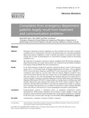 complaints from emergency department patients largely result from treatmen and communication problems.pdf