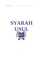 Syarah Usul 20...pdf