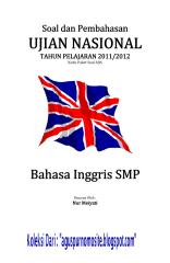 pembahasan soal un bahasa inggris smp 2012 (paket soal a86).pdf