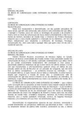 MCLUHAN OS MEIOS DE COMUNICAÇÃO COMO EXTENSÃO DO HOMEM.PDF