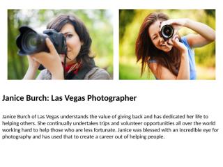 Janice Burch- Las Vegas Photographer.ppt