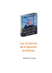les 16 secrets de la réussite en affaires -[www.worldmediafiles.com].pdf